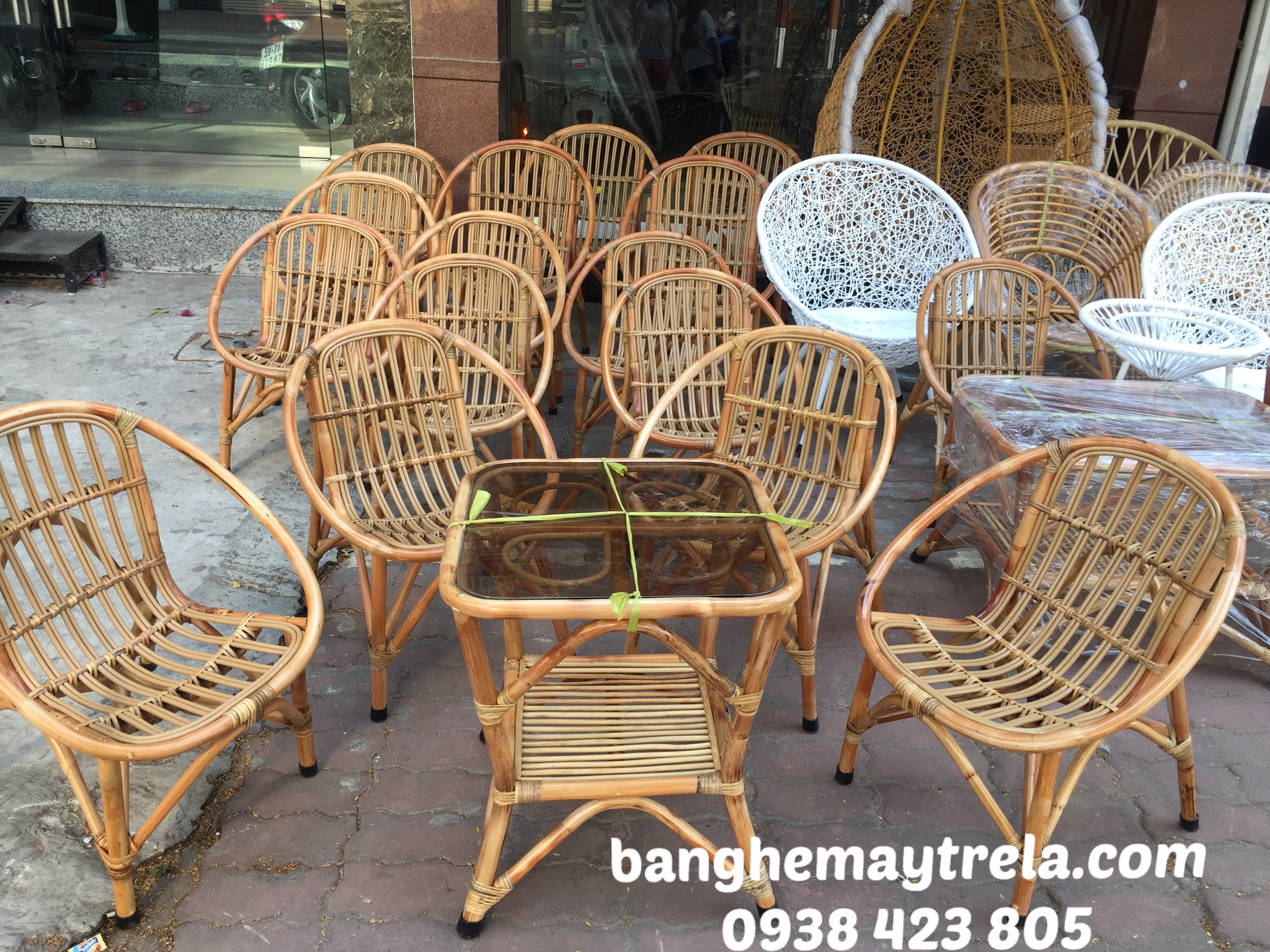 Ghế sò mây ban công